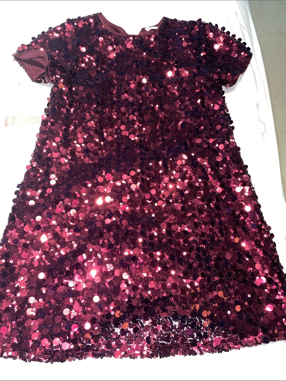 Nine West Red Sequin Dress